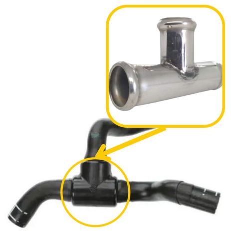 Тройник охлаждения 22759097 Opel из нержавеющей стали - ПОЖИЗНЕННАЯ ГАРАНТИЯ, ACS (Р205) Тройник охлаждения 22759097 Opel из нержавеющей стали - ПОЖИЗНЕННАЯ ГАРАНТИЯ, ACS (Р205)