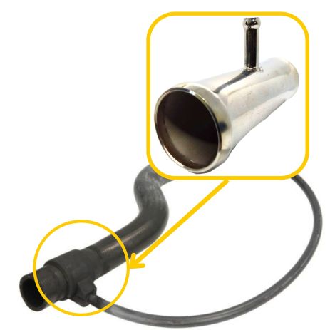 Трійник охолодження 357121101G VW з нержавійки - ДОВІЧНА ГАРАНТІЯ, ACS (Р236)