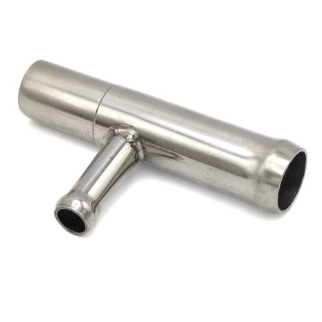 Патрубок охолодження 0857413170A Kia з нержавійки - ДОВІЧНА ГАРАНТІЯ, ACS (Р548)