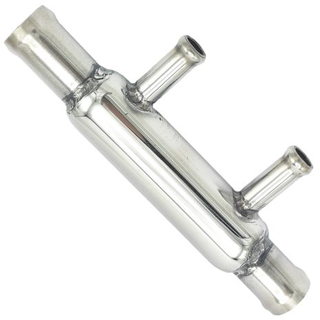 Подогреватель топлива (антифриз – 18 мм; топливо – 10 мм) из нержавеющей стали (Р407), ACS (Р407)