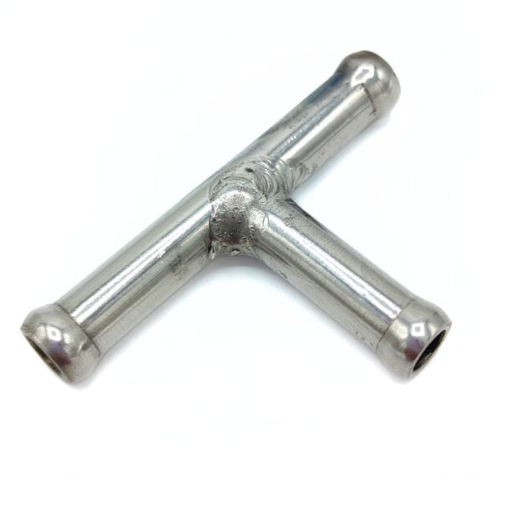 Трійник 6x6 мм тосольний з нержавіючої сталі, ACS (Т060606) Трійник 6x6 мм тосольний з нержавіючої сталі, ACS (Т060606)