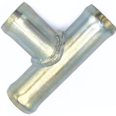 Трійник 27x27 тосольний з оцинкованої сталі, ACS (Т272727Ч) Трійник 27x27 тосольний з оцинкованої сталі, ACS (Т272727Ч)