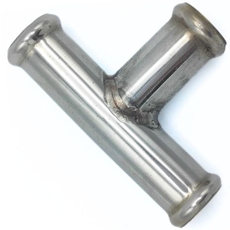 Трійник 14x14 мм тосольний з нержавіючої сталі, ACS (Т141414)