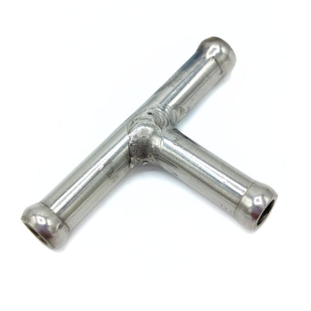 Трійник 8x8 мм тосольний з нержавіючої сталі, ACS (Т080808) Трійник 8x8 мм тосольний з нержавіючої сталі, ACS (Т080808)