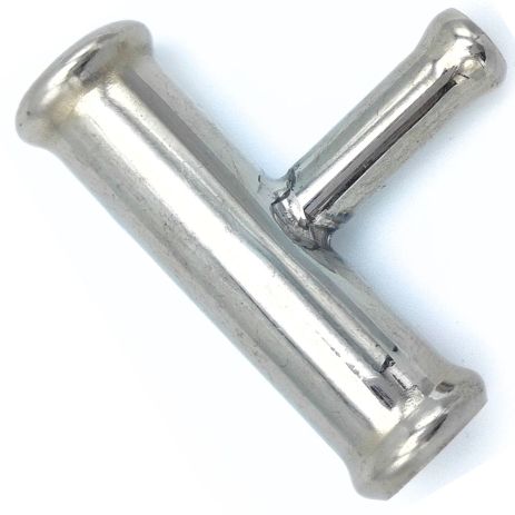 Трійник 14x8 мм тосольний з нержавіючої сталі, ACS (Т140814) Трійник 14x8 мм тосольний з нержавіючої сталі, ACS (Т140814)