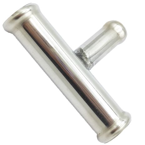 Трійник 14x10 мм тосольний з нержавіючої сталі, ACS (Т141014)