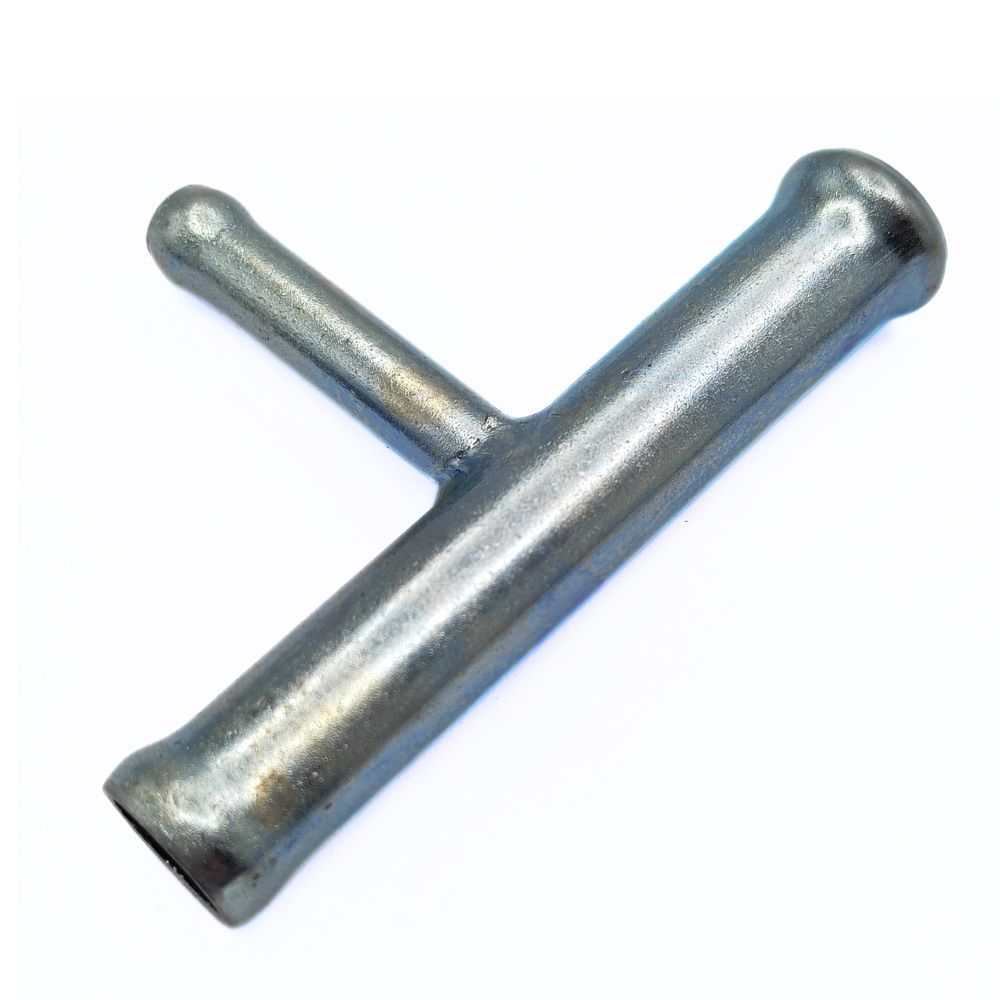 Трійник 10x6 тосольний з оцинкованої сталі, ACS (Т100610Ч) Трійник 10x6 тосольний з оцинкованої сталі, ACS (Т100610Ч)