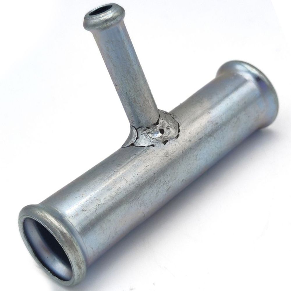 Трійник 18x8 тосольний з оцинкованої сталі, ACS (Т180818Ч) Трійник 18x8 тосольний з оцинкованої сталі, ACS (Т180818Ч)