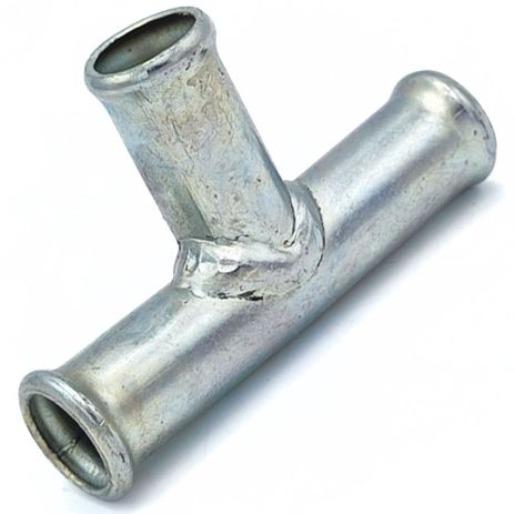 Тройник 16x16 тосольный из оцинкованной стали, ACS (Т161616Ч)