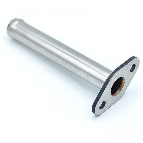 Патрубок обогревателя впускной (короткий) 21218101328 VAZ из нержавейки - ПОЖИЗНЕННАЯ ГАРАНТИЯ, ACS (Р659)