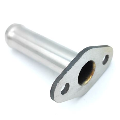 Патрубок обогревателя впускной (короткий) 21018101328 VAZ из нержавейки - ПОЖИЗНЕННАЯ ГАРАНТИЯ, ACS (Р656)