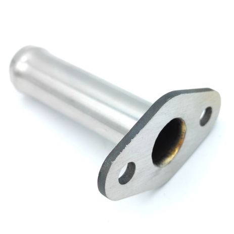 Патрубок обогревателя впускной (короткий) 21018101328 VAZ из нержавейки - ПОЖИЗНЕННАЯ ГАРАНТИЯ, ACS (Р656)