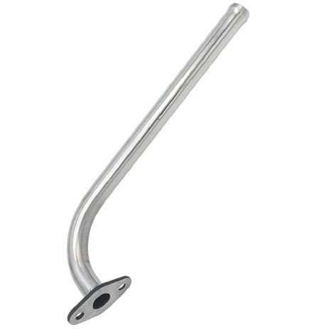 Патрубок обогревателя выпускной (длинный) 21218101320 VAZ из нержавейки - ПОЖИЗНЕННАЯ ГАРАНТИЯ, ACS (Р660)