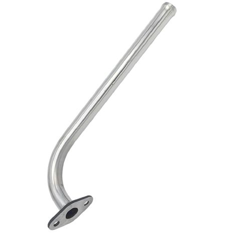 Патрубок обогревателя выпускной (длинный) 21218101320 VAZ из нержавейки - ПОЖИЗНЕННАЯ ГАРАНТИЯ, ACS (Р660)