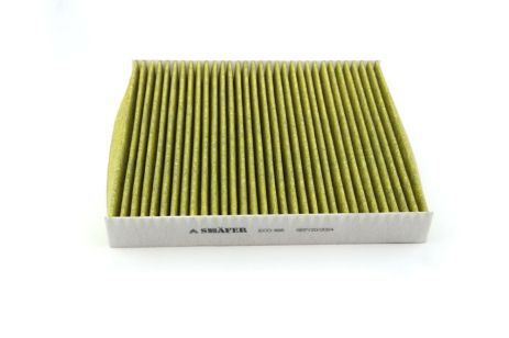 Фільтр салонний Skoda Octavia A7 11-/ VW Golf 13-/ Audi A3, Q5, TT 12-, протиалергенний, SHAFER (ECO888)