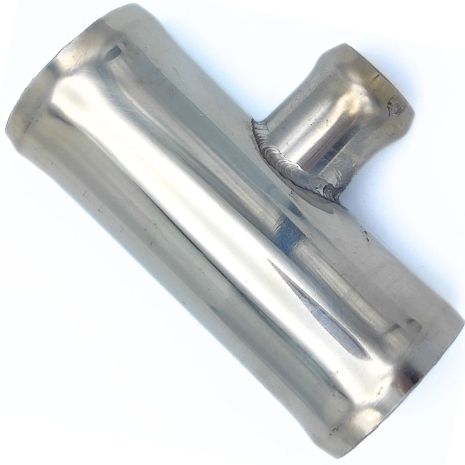 Трійник 38x22 мм тосольний з нержавіючої сталі, ACS (Т382238)