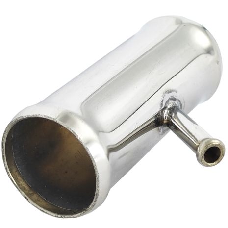 Трійник 38x8 мм тосольний ∠45° з нержавіючої сталі, ACS (Т380838Х45)