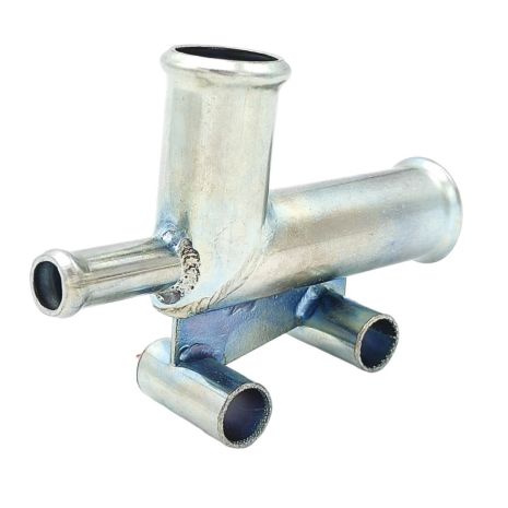 Трійник 96352644 Chevrolet, Daewoo з оцинкованої сталі, ACS (Р370Ч)