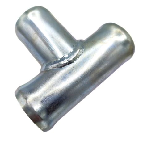 Трійник 38x38 тосольний з оцинкованої сталі, ACS (Т383838Ч)