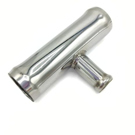 Трійник 22x8 мм тосольний з нержавіючої сталі, ACS (Т220822) Трійник 22x8 мм тосольний з нержавіючої сталі, ACS (Т220822)