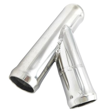 Тройник 25x25 мм тосольный ∠45° из нержавеющей стали, ACS (Т252525Х45)