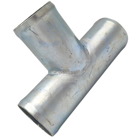 Тройник 50x50 тосольный из оцинкованной стали, ACS (Т505050Ч)