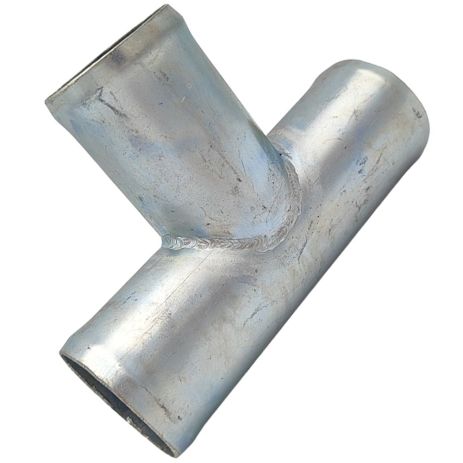 Тройник 50x50 тосольный из оцинкованной стали, ACS (Т505050Ч)