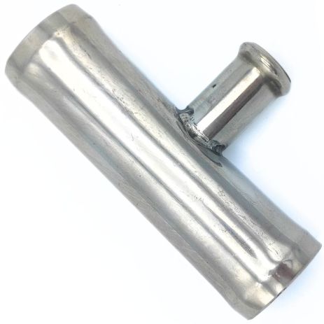 Тройник 25x14 мм тосольный из нержавеющей стали, ACS (Т251425)