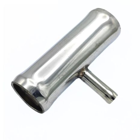 Тройник 25x8 мм тосольный из нержавеющей стали, ACS (Т250825)