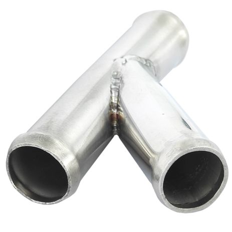 Трійник 22x22 мм тосольний ∠45° з нержавіючої сталі, ACS (Т222222Х45)