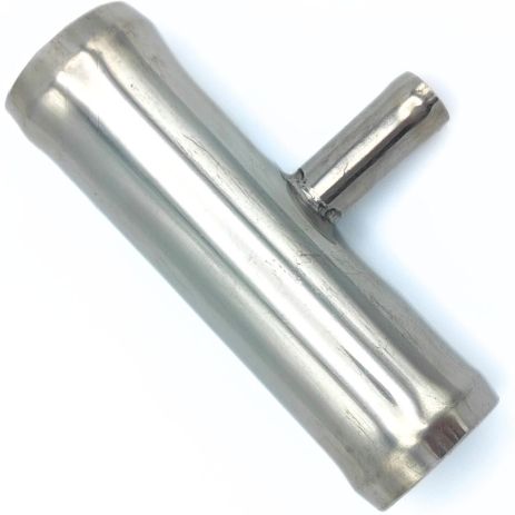 Тройник 25x10 мм тосольный из нержавеющей стали, ACS (Т251025)