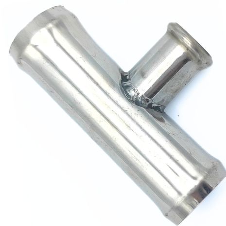 Трійник 25x18 мм тосольний з нержавіючої сталі, ACS (Т251825)