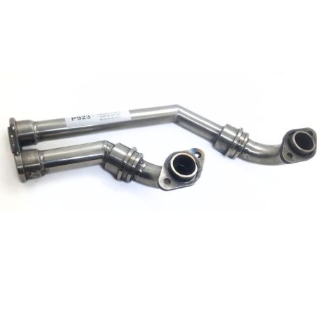 Патрубок охолодження 64118372524 BMW з нержавійки - ДОВІЧНА ГАРАНТІЯ, ACS (Р923)