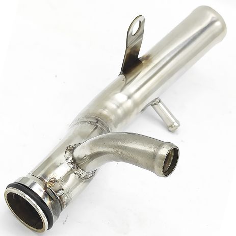 Патрубок охолодження 16322-11162 Toyota з нержавійки - ДОВІЧНА ГАРАНТІЯ, ACS (Р1551)