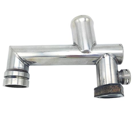 Фланец охлаждения YL8E8548BG Ford, Mazda из нержавейки - ПОЖИЗНЕННАЯ ГАРАНТИЯ, ACS (Р538)