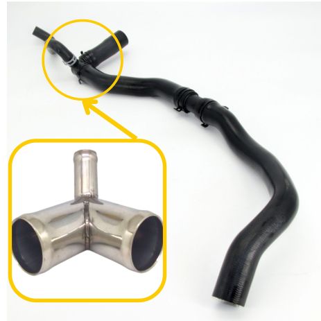 Тройник шланга C2Z28162 Jaguar из нержавеющей стали - ПОЖИЗНЕННАЯ ГАРАНТИЯ, ACS (Р469) Тройник шланга C2Z28162 Jaguar из нержавеющей стали - ПОЖИЗНЕННАЯ ГАРАНТИЯ, ACS (Р469)