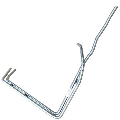 Патрубок охолодження A9018301515 Mercedes з нержавійки - ДОВІЧНА ГАРАНТІЯ, ACS (Р1156)