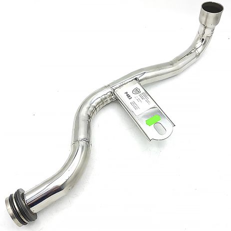 Патрубок охлаждения 8200209924 Renault из нержавейки - ПОЖИЗНЕННАЯ ГАРАНТИЯ, ACS (Р483)