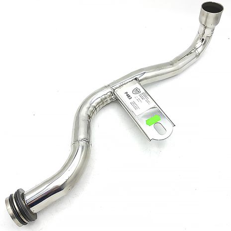 Патрубок охлаждения 8200209924 Renault из нержавейки - ПОЖИЗНЕННАЯ ГАРАНТИЯ, ACS (Р483)