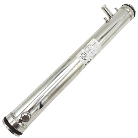 Патрубок охолодження 022121050 Audi з нержавійки - ДОВІЧНА ГАРАНТІЯ, ACS (Р563)