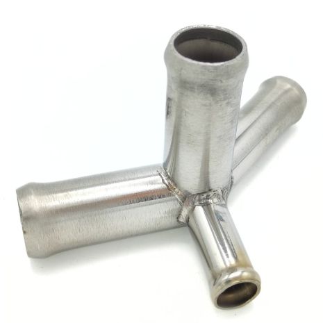 Патрубок охолодження 17127617377 Bmw, Mini з нержавійки - ДОВІЧНА ГАРАНТІЯ, ACS (Р593)