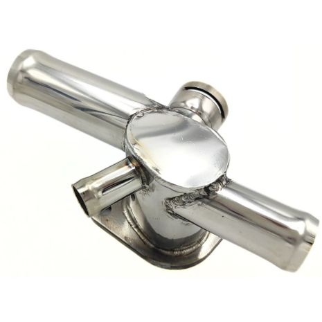 Патрубок охолодження 06A121132R Audi, Seat, Skoda, VW з нержавійки - ДОВІЧНА ГАРАНТІЯ, ACS (Р567)