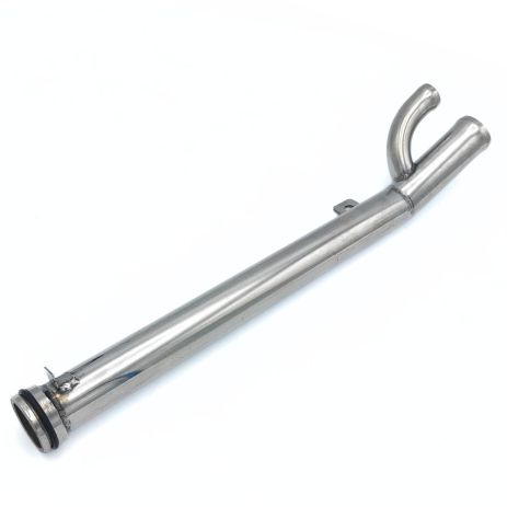 Патрубок охолодження 7700869985 Dacia, Lada, Renault з нержавійки - ДОВІЧНА ГАРАНТІЯ, ACS (Р340)