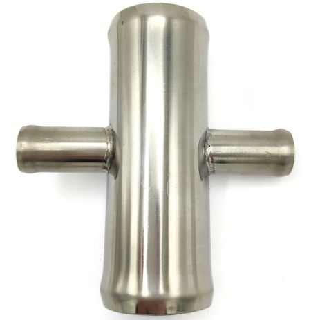 Патрубок охолодження YF0915185H Mazda з нержавійки - ДОВІЧНА ГАРАНТІЯ, ACS (Р843)