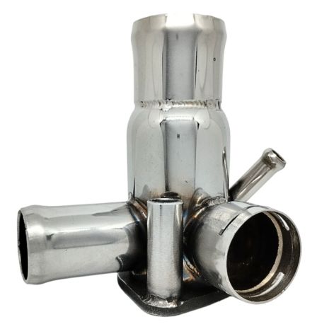 Фланець охолодження 028121133B Ford, Seat, VW з нержавійки - ДОВІЧНА ГАРАНТІЯ, ACS (Р145)