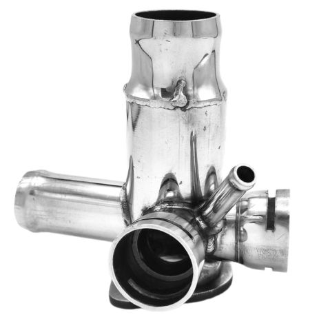 Фланец охлаждения 028121133C Seat, VW из нержавейки - ПОЖИЗНЕННАЯ ГАРАНТИЯ, ACS (Р147)