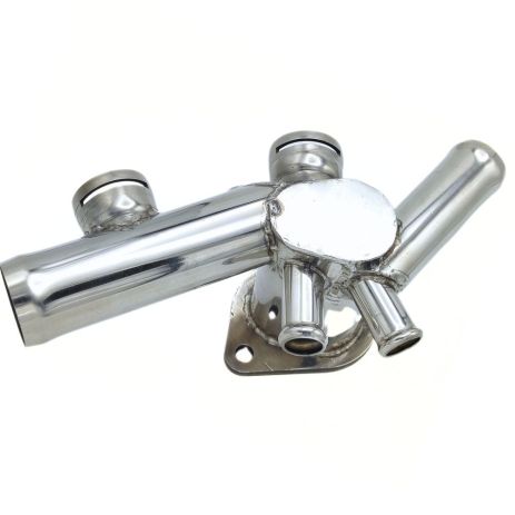 Патрубок охолодження 06A121132C VW з нержавійки - ДОВІЧНА ГАРАНТІЯ, ACS (Р1615)