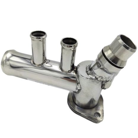 Патрубок охолодження 06a121133s Seat, VW з нержавійки - ДОВІЧНА ГАРАНТІЯ, ACS (Р912)