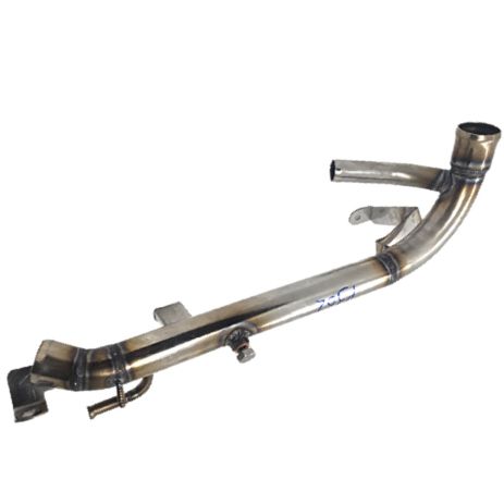 Патрубок 06B121070F Audi из нержавейки - ПОЖИЗНЕННАЯ ГАРАНТИЯ, ACS (Р352)