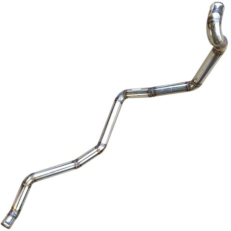 Патрубок охолодження 1787956 DAF з нержавійки - ДОВІЧНА ГАРАНТІЯ, ACS (Р1015)